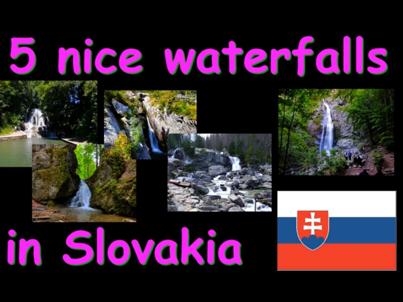 5 pekných vodopádov Slovenska
