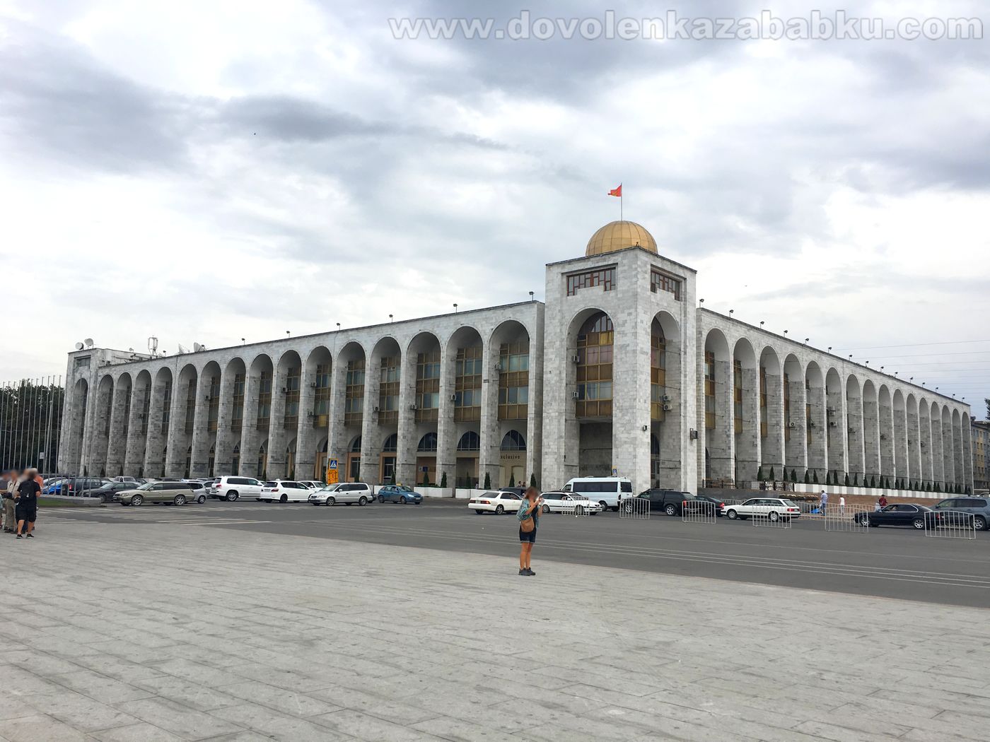 Hlavné mesto Biškek Kirgizsko