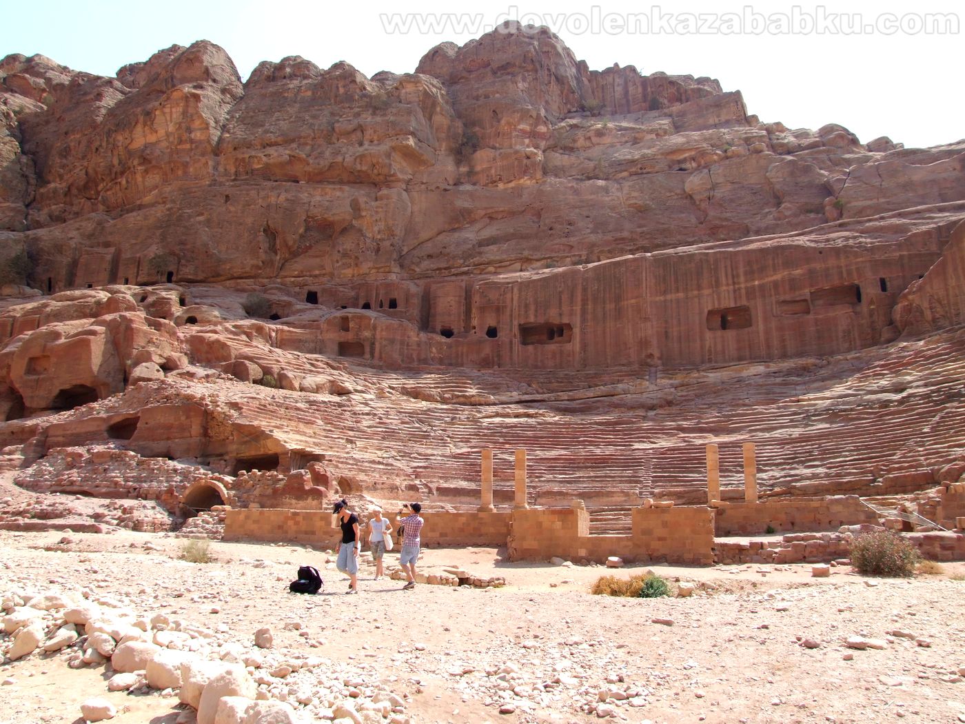 skalné mesto Petra Jordánsko
